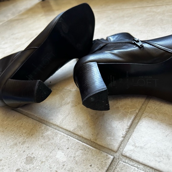 Ann Taylor LOFT brown leather boots Size 8 - Picture 11 of 12
